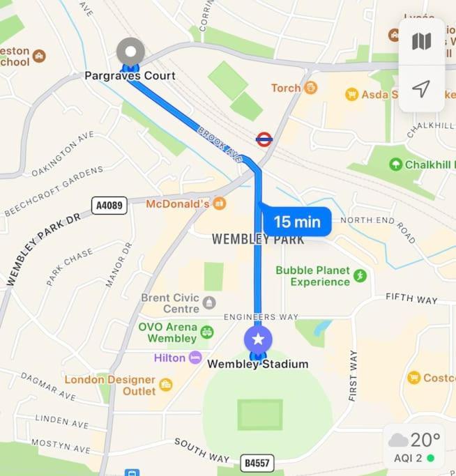 Gorgeous Flat 10 Min Walk To Stadium Free Parking London Kültér fotó
